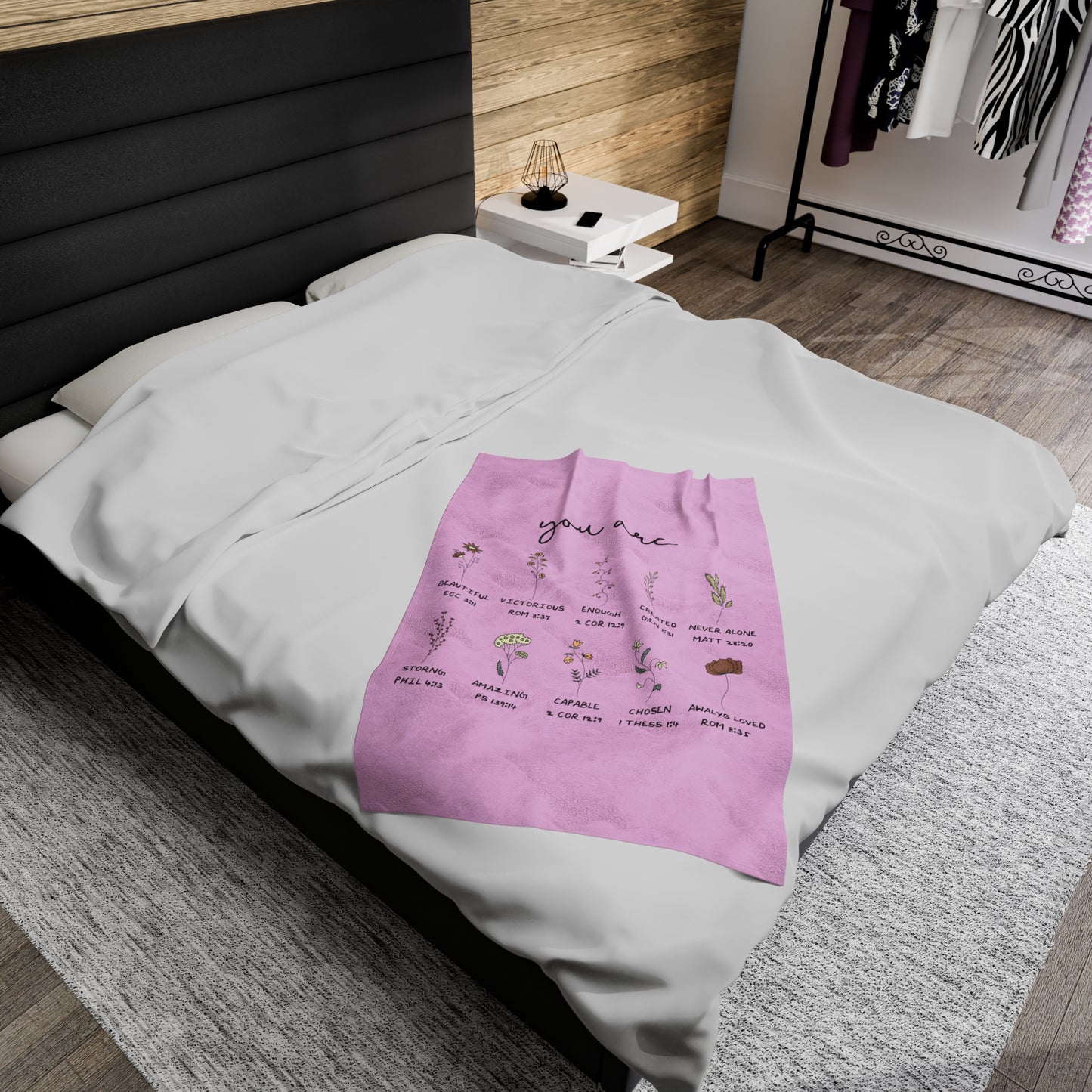 You are Velveteen Plush Blanket