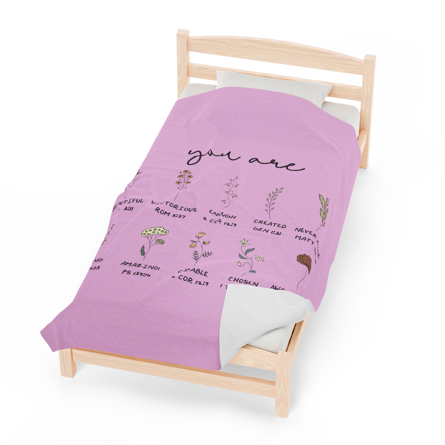 You are Velveteen Plush Blanket