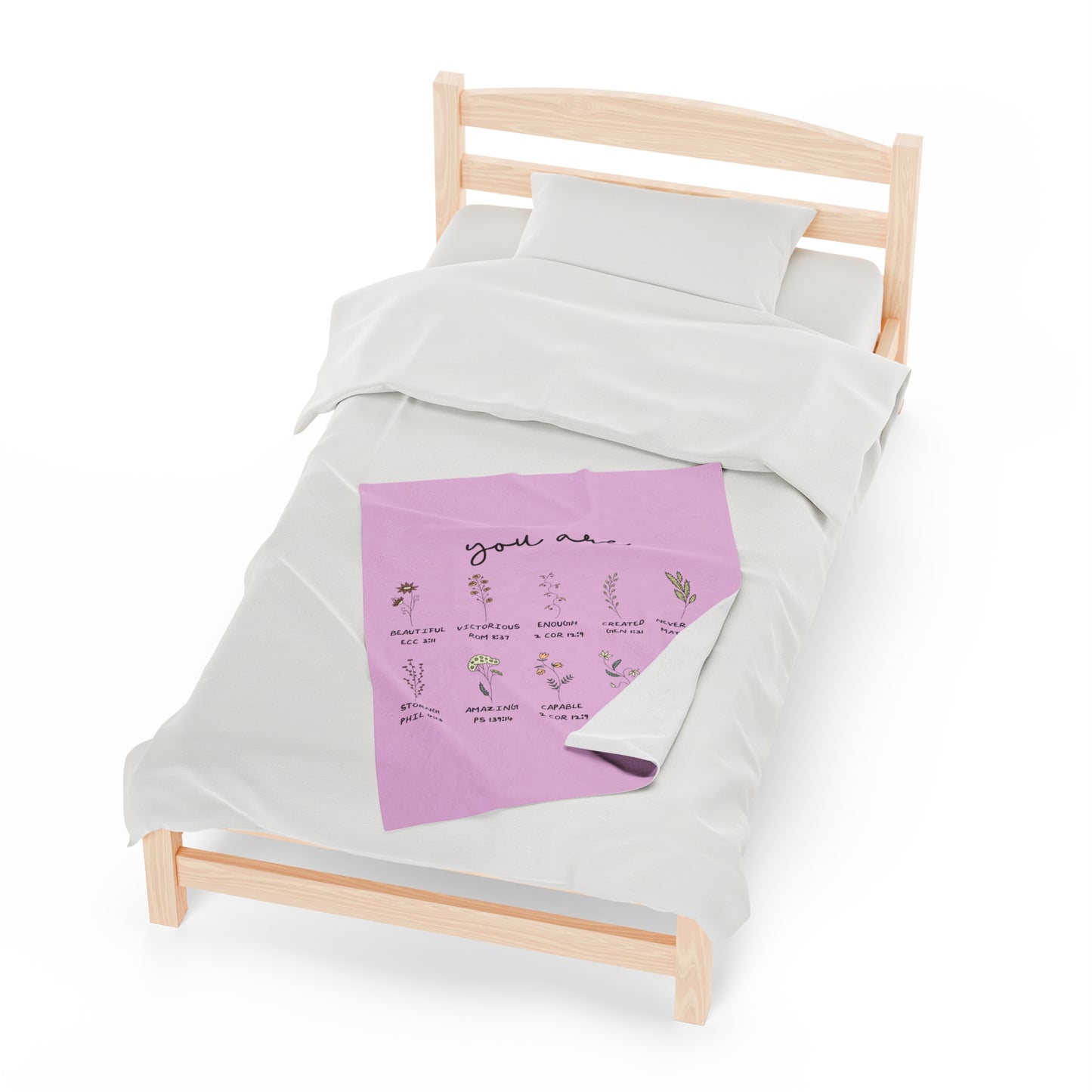 You are Velveteen Plush Blanket