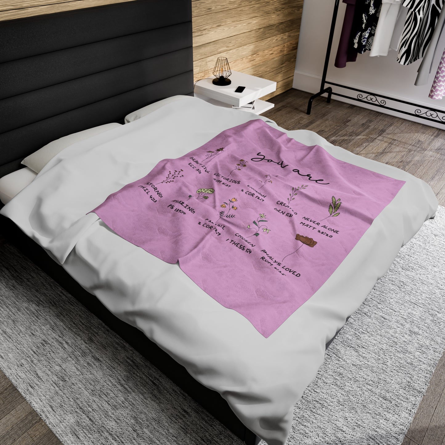 You are Velveteen Plush Blanket
