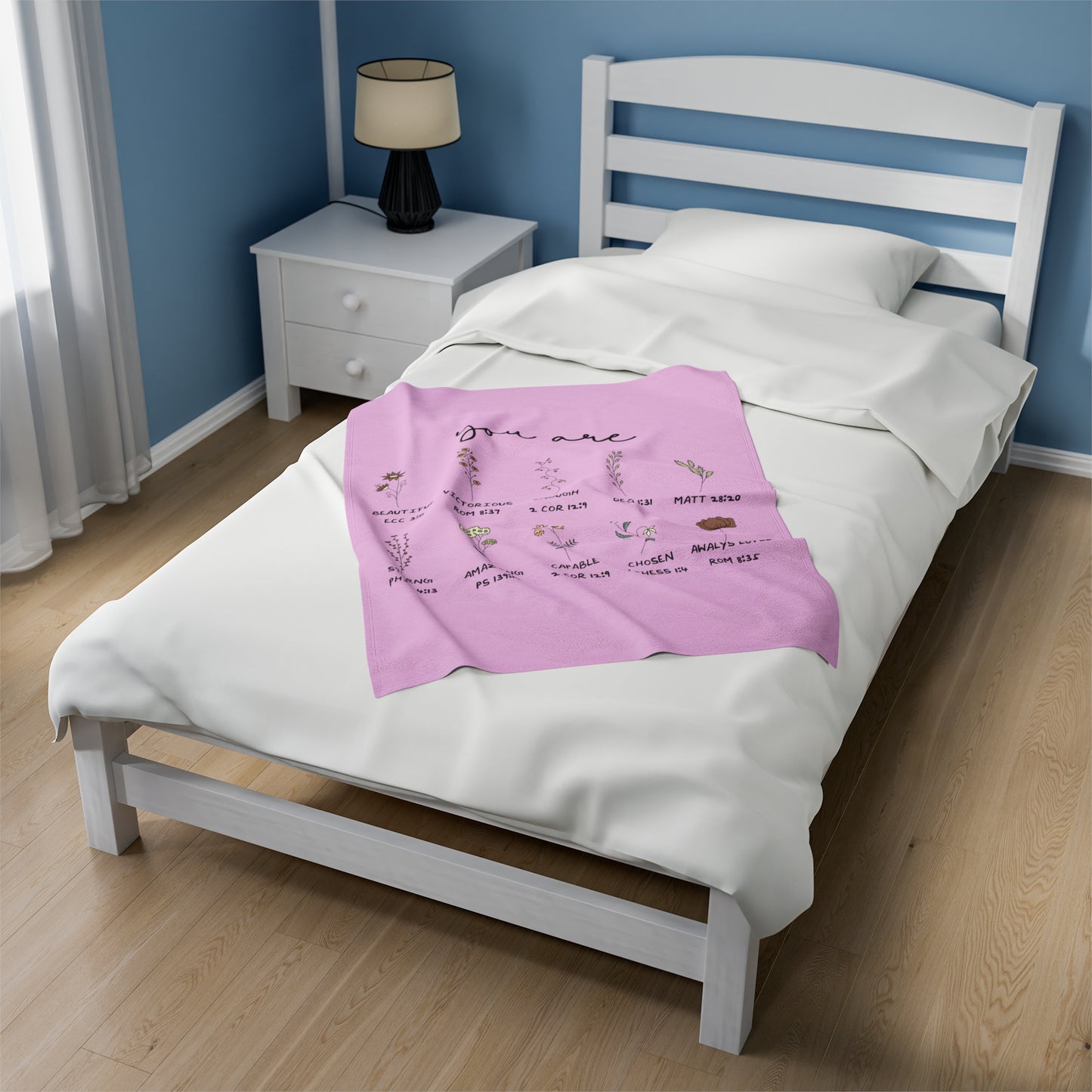 You are Velveteen Plush Blanket
