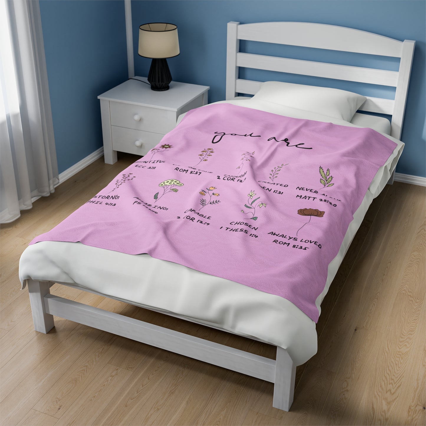 You are Velveteen Plush Blanket