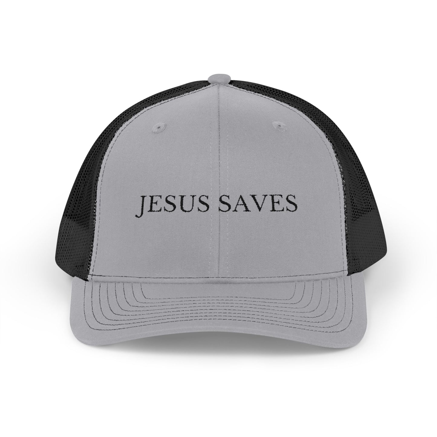 Jesus Saves Snapback Trucker Cap