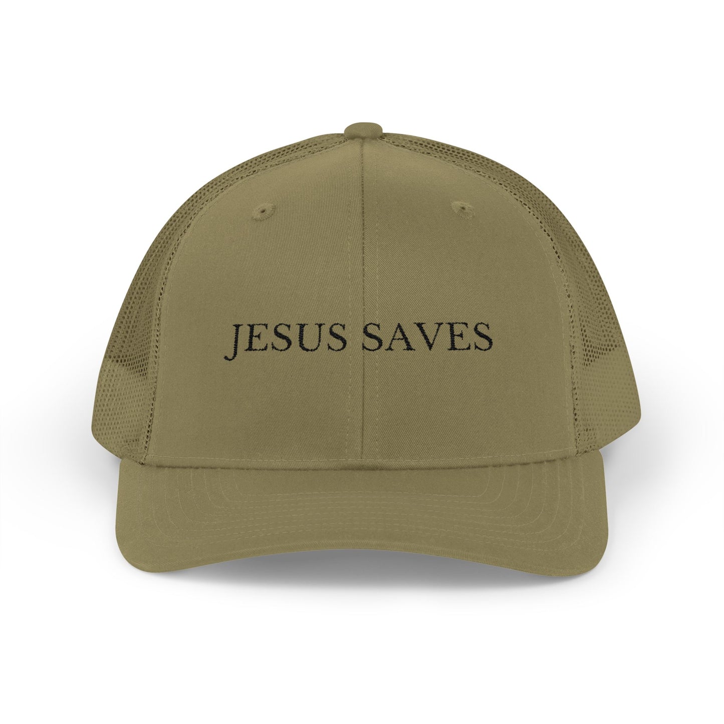 Jesus Saves Snapback Trucker Cap