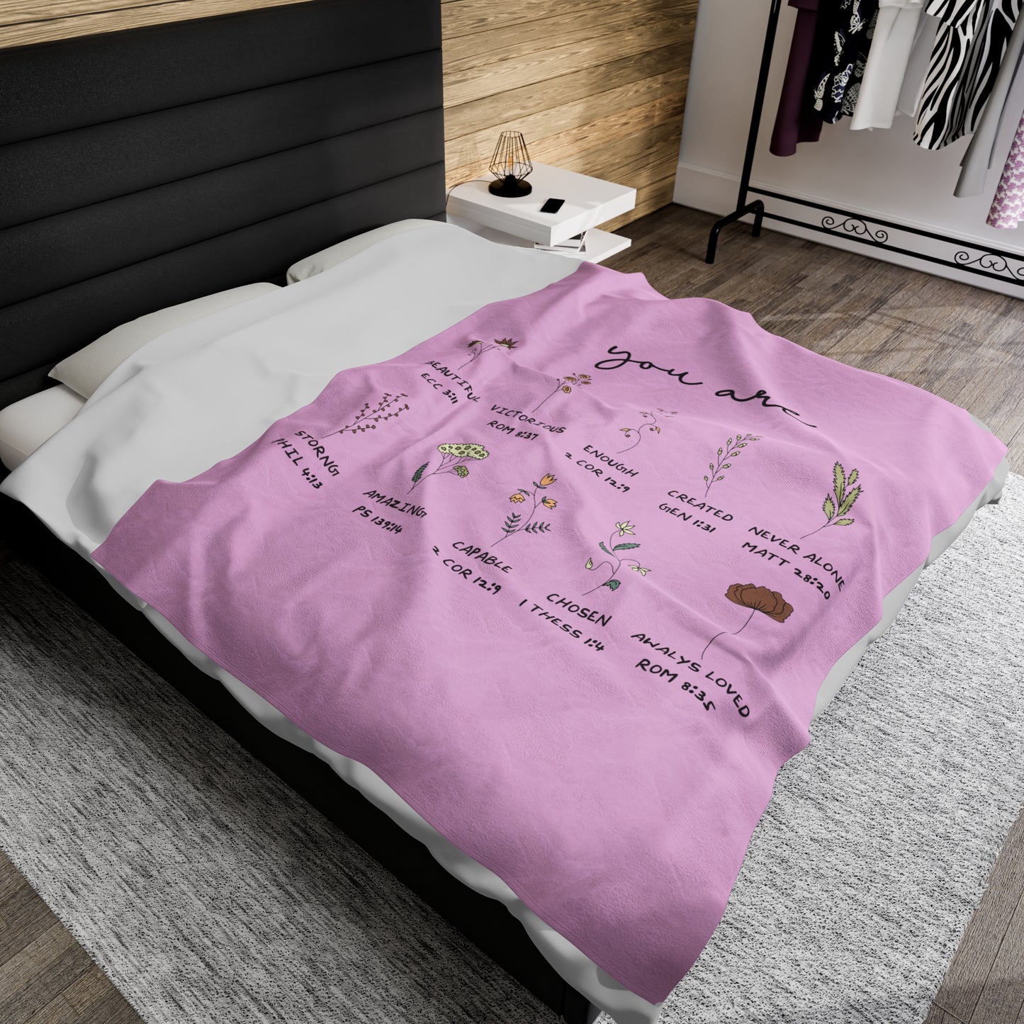You are Velveteen Plush Blanket
