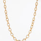 Bold chain necklace - gold