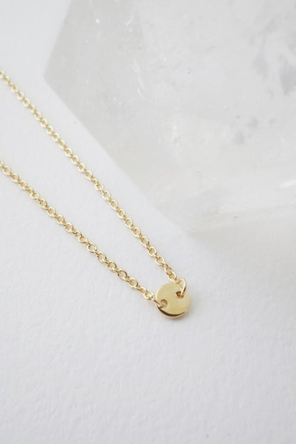 Little Moon Charm Necklace