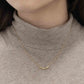 Cubed Necklace 14K