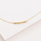 Cubed Necklace 14K