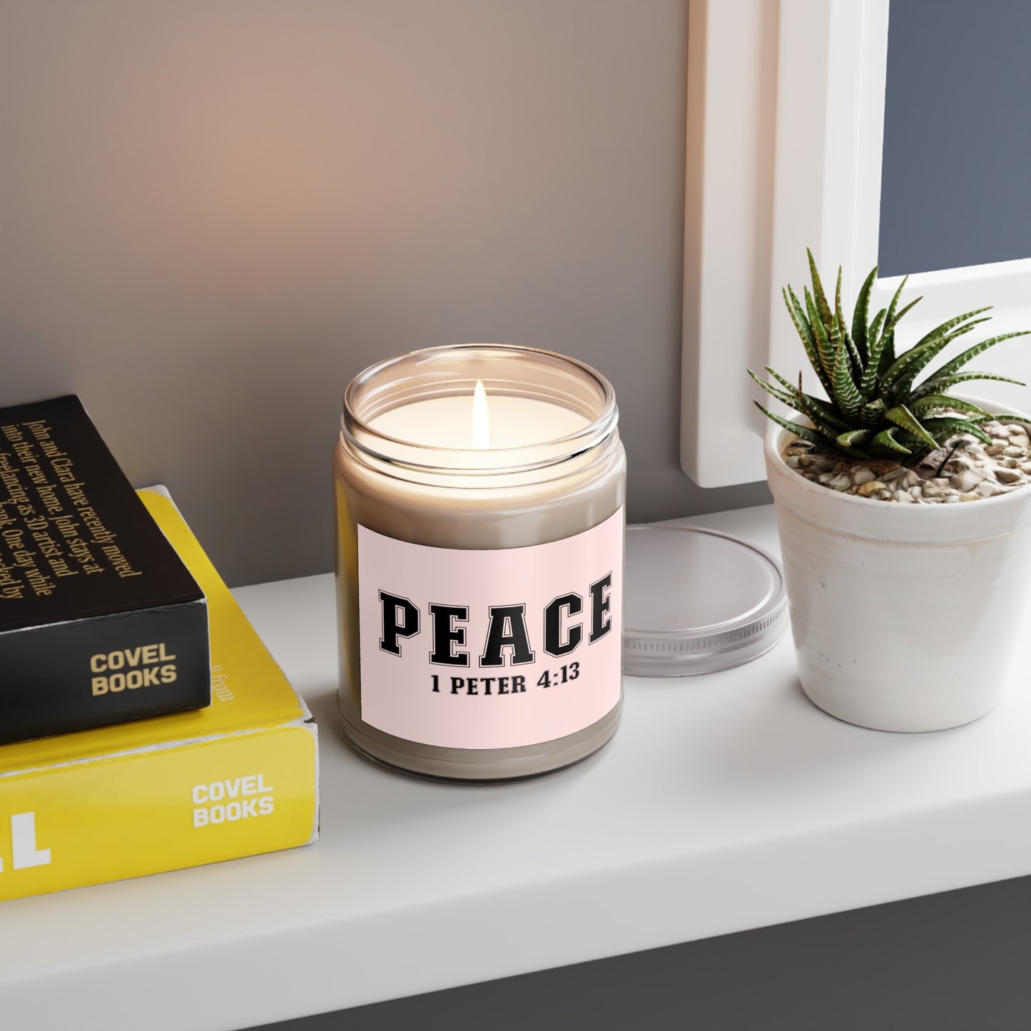 Peace Be Still Candle