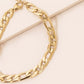 Thick and Thin Chain Bracelet