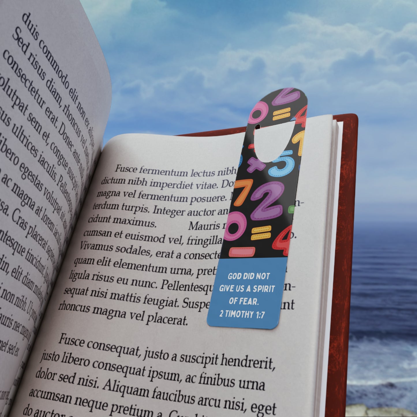 God did not give us a spirit of fear bookmark