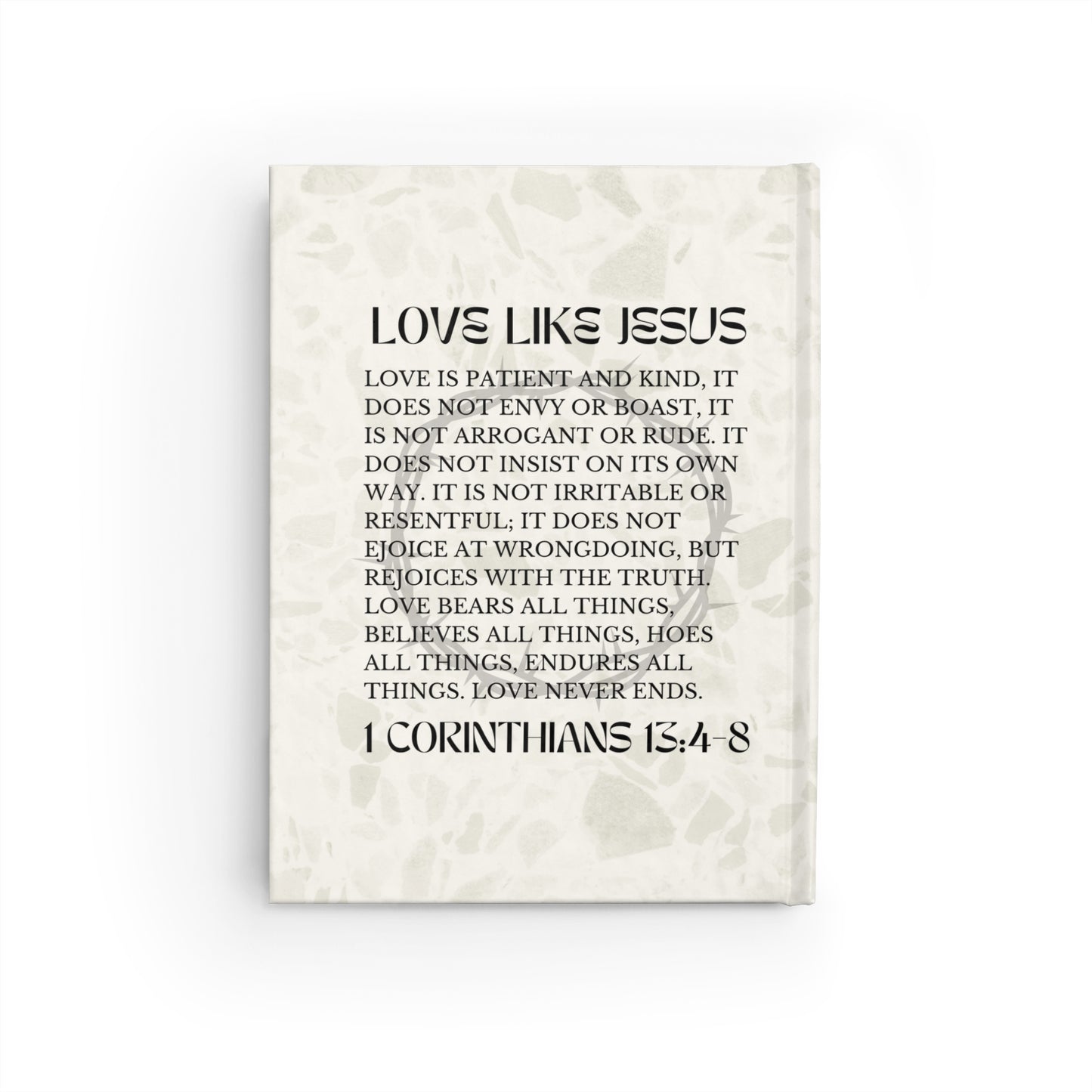 Love Like Jesus Ruled Line Journal