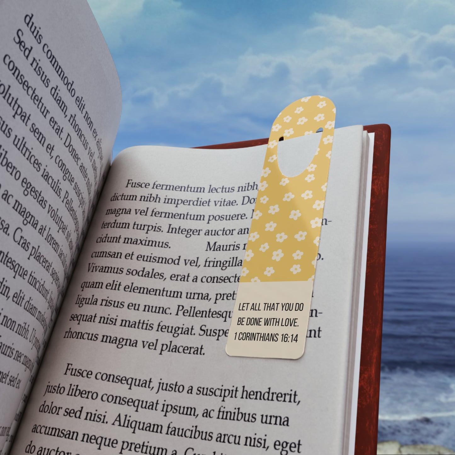 Let all that you do be done with love bookmark