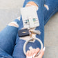 Key Ring Wallet Bracelets
