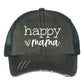 Happy Mama Embroidered Hat