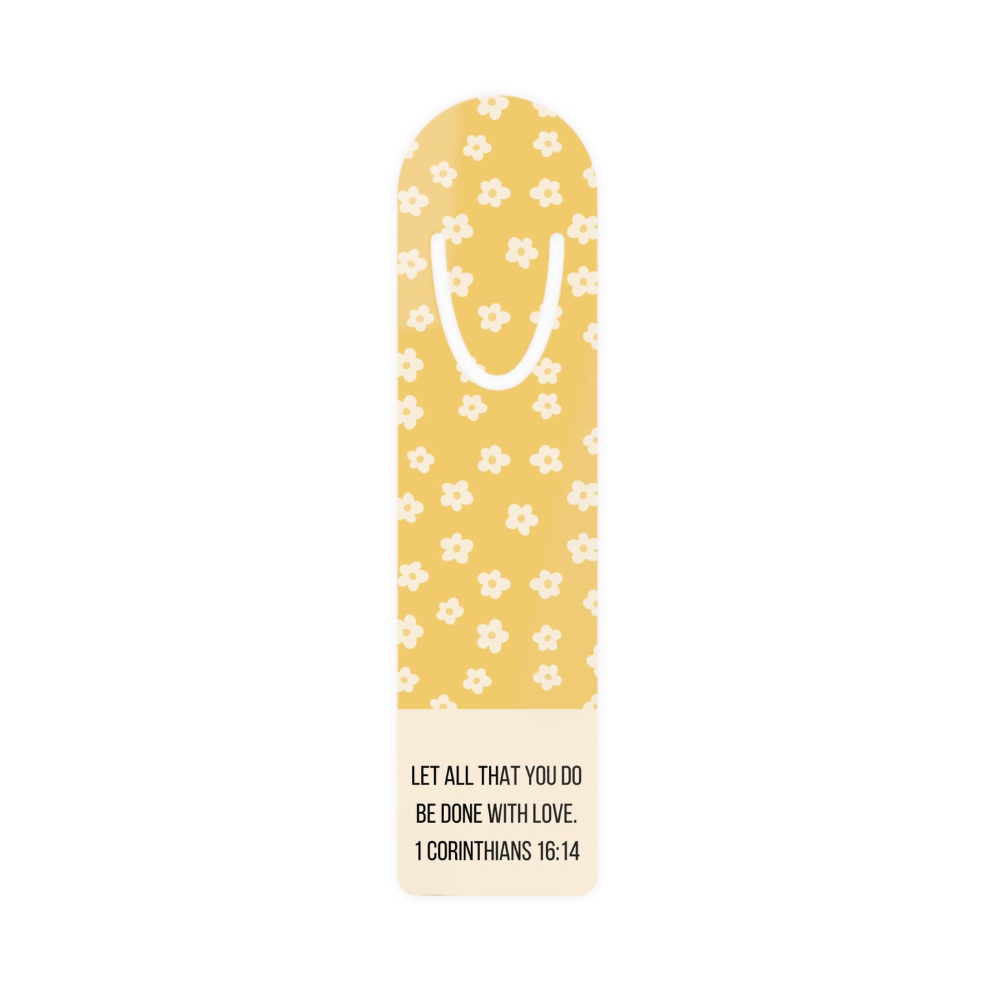 Let all that you do be done with love bookmark