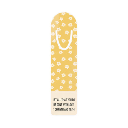 Let all that you do be done with love bookmark