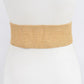 Oversize Bamboo Buckle Elastic Belt