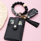 Silicone Key Ring Wallet Bracelet