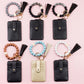 Silicone Key Ring Wallet Bracelet