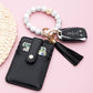 Silicone Key Ring Wallet Bracelet