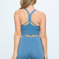 Criss Cross Back Sports Bra Active wear