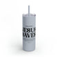 Jesus Saves Skinny Matte Tumbler