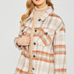 Plaid Bust Pocket Shacket