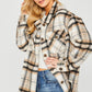 Plaid Bust Pocket Shacket