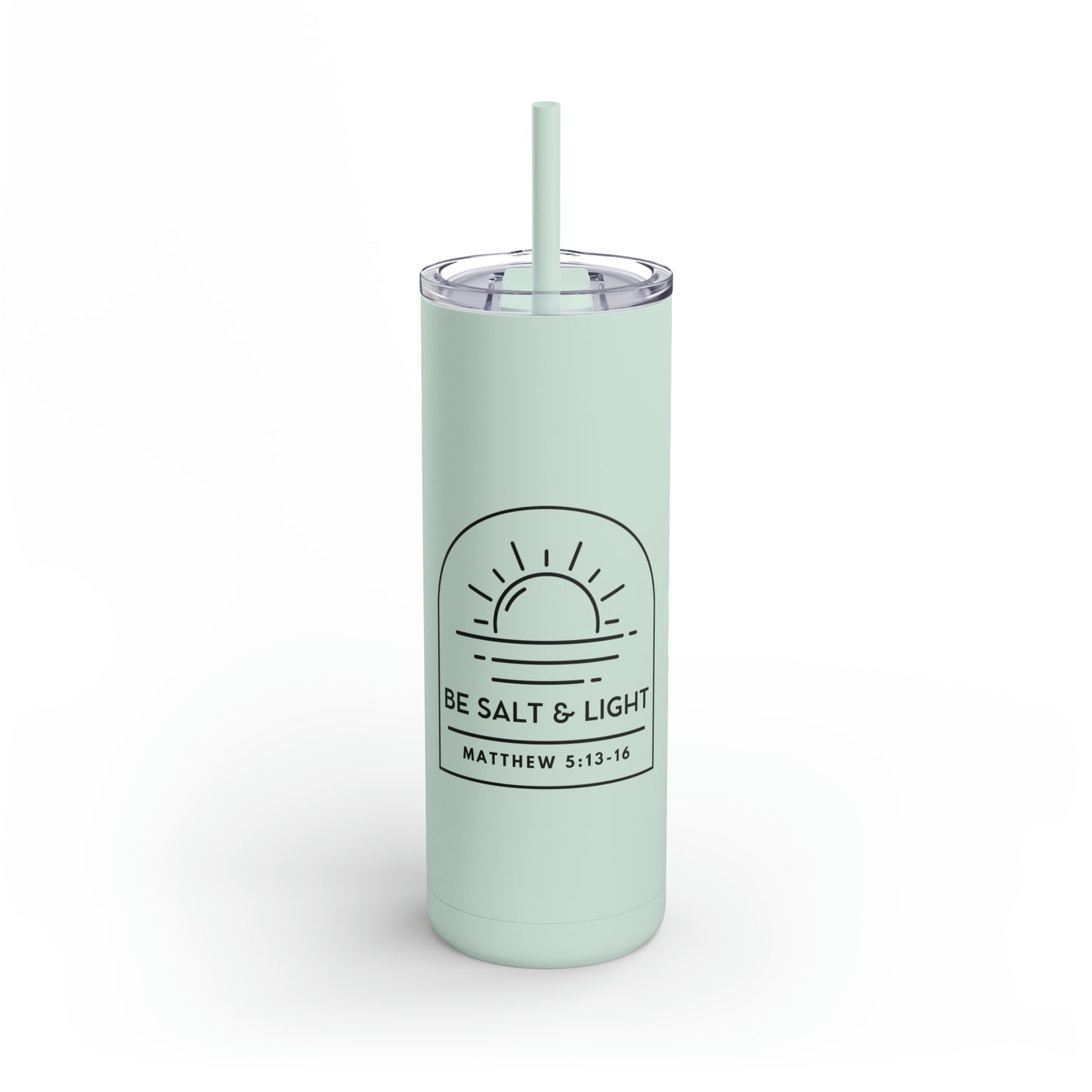 Salt & Light Skinny Matte Tumbler