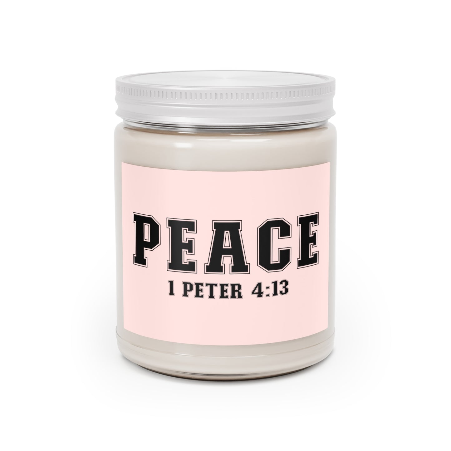 Peace Be Still Candle