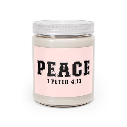 Peace Be Still Candle