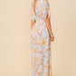 floral print brunch spring summer maxi sundress