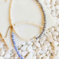 So Fresh Pearl And Porcelain Choker Necklace