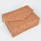 Basket Weaved Box Swing Bag