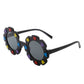 Children Junior Round Circle Heart Sunglasses