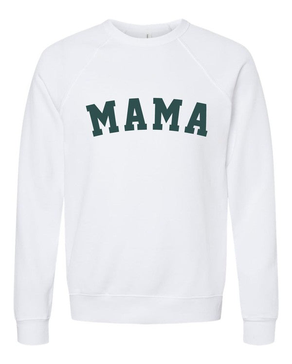 Varsity Font MAMA Premium Bella Canvas Crew