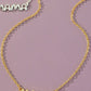 Balloon letter Mama necklace