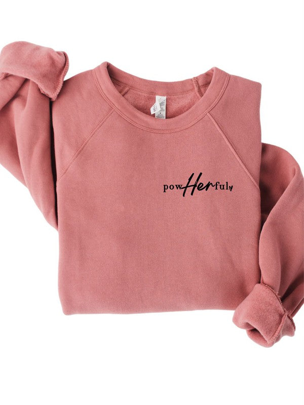 Powherful... She overcame everything Sweatshirt