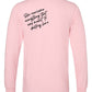 Powherful..She overcame everything Long Sleeve Tee