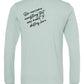 Powherful..She overcame everything Long Sleeve Tee