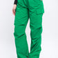 Loose Fit Parachute Cargo Pants