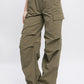 Loose Fit Parachute Cargo Pants