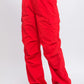 Loose Fit Parachute Cargo Pants