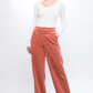 Corduroy Trouser Pants