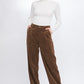 Corduroy Trouser Pants