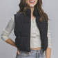 High Neck Puffer Vest