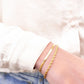 Luxe Gold Herringbone Bracelet