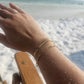 Luxe Gold Paperclip Bracelet